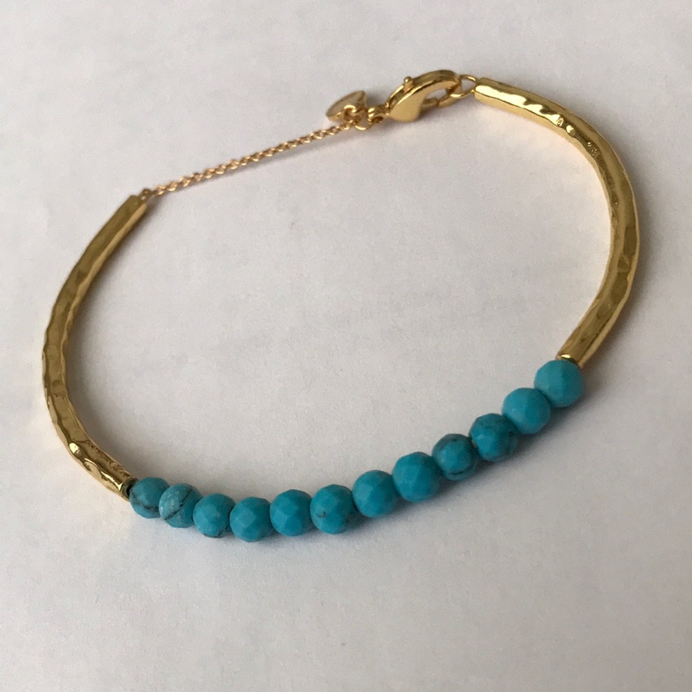 Gorjana Gemstone Bracelet Turquoise